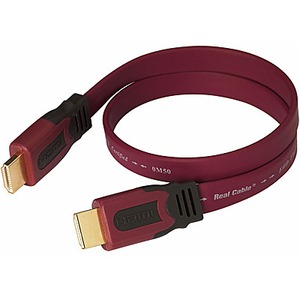 Кабель HDMI - HDMI Real Cable HD-E-FLAT 0.5m