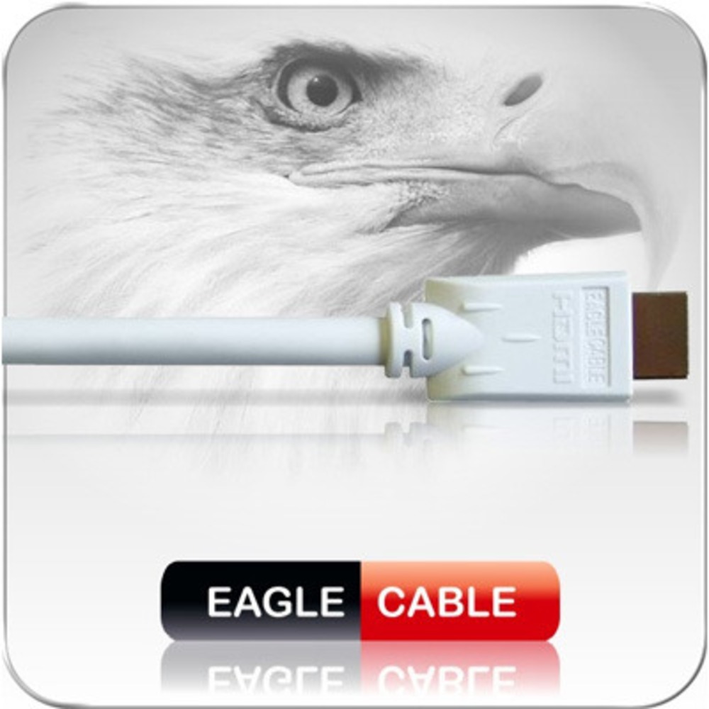 Кабель HDMI - HDMI Eagle Cable HDMI White 1.7m