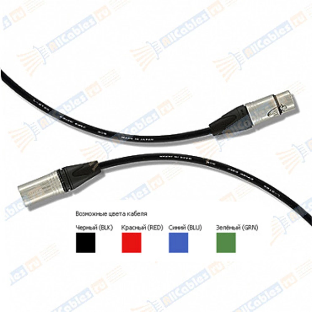 Кабель аудио 1xXLR - 1xXLR MrCable AIX-03-SC RED 3.0m