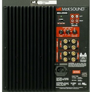 Сабвуфер закрытого типа MK Sound MX-250 Black