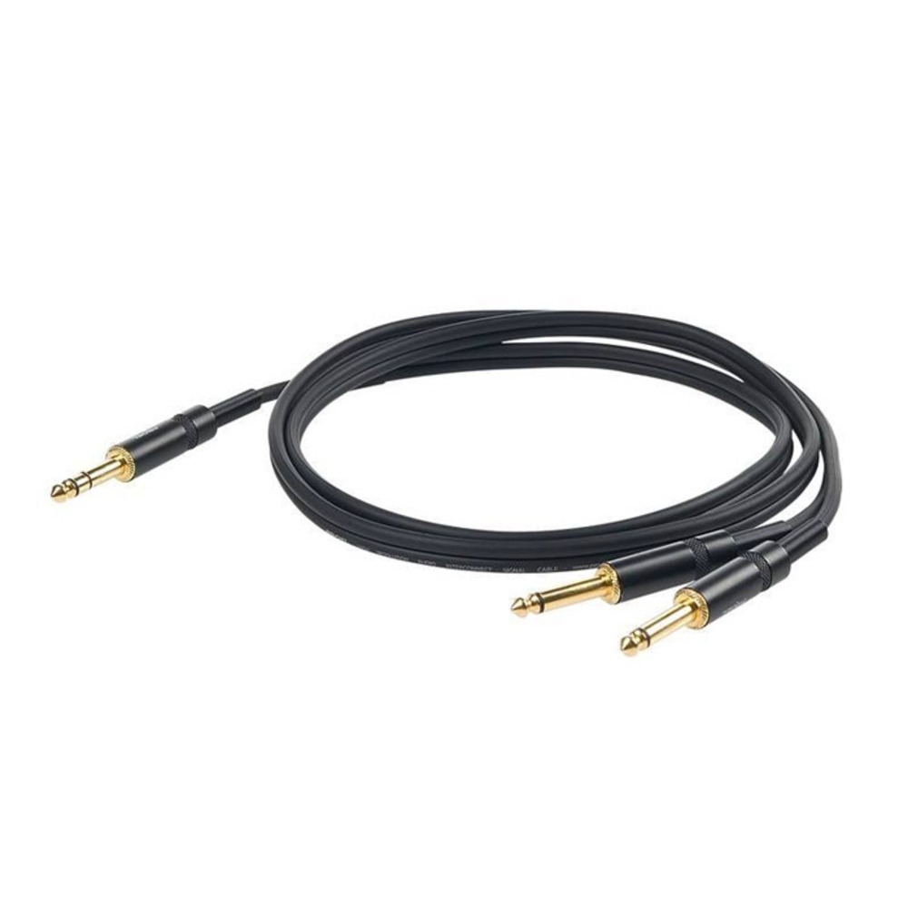 Кабель аудио 1xJack - 2xJack Proel CHLP210LU3 3.0m