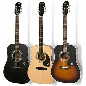 Акустическая гитара Epiphone DR-100 EBONY CH