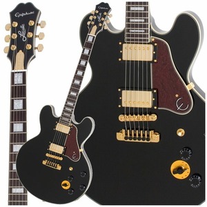 Электрогитара Epiphone B.B.KING LUCILLE EBONY GOLD HARDWARE