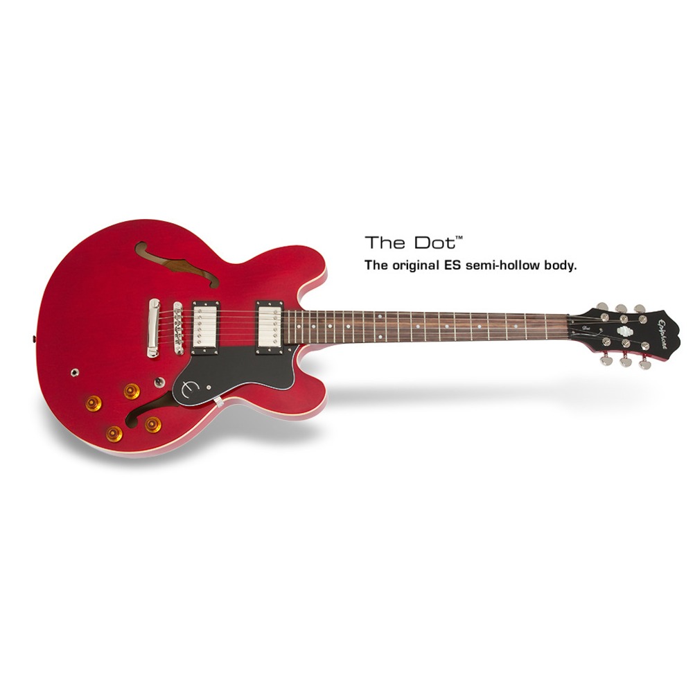 Гитара полуакустическая Epiphone DOT CHERRY CH