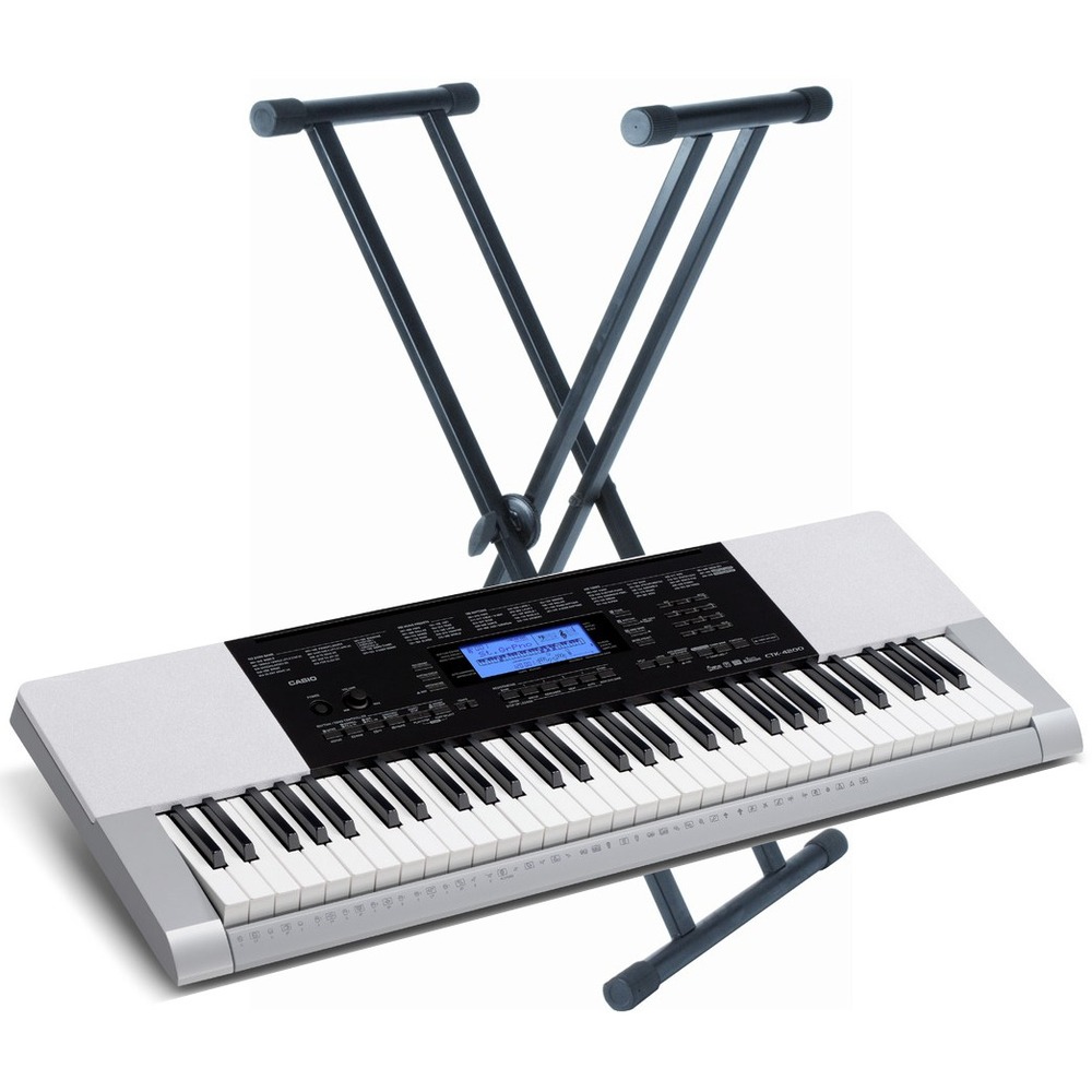 Цифровой синтезатор Casio CTK-4400 + Quik Lok T20