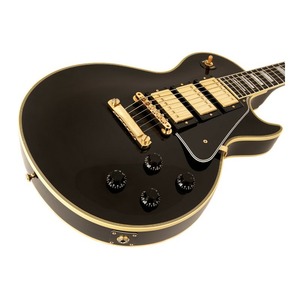 Электрогитара Les Paul Epiphone LES PAUL BLACK BEAUTY EBONY 3 PICKUP