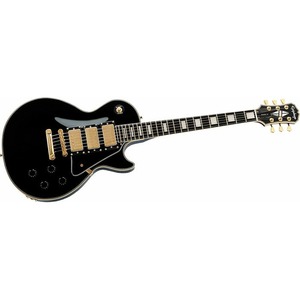 Электрогитара Les Paul Epiphone LES PAUL BLACK BEAUTY EBONY 3 PICKUP