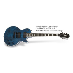 Электрогитара Les Paul Epiphone PROPHECY LES PAUL CUSTOM PLUS EX MIDNIGHT SAPPHIRE