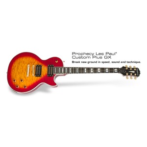 Электрогитара Les Paul Epiphone PROPHECY LES PAUL CUSTOM PLUS GX HERITAGE CHERRY SUNBURST