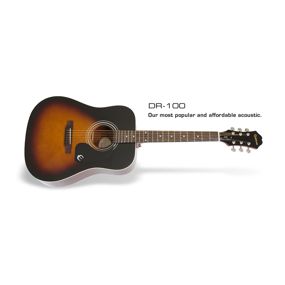Акустическая гитара Epiphone DR-100 VINTAGE SUNBURST CH