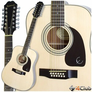 Акустическая гитара Epiphone DR-212 NATURAL CH HDWE