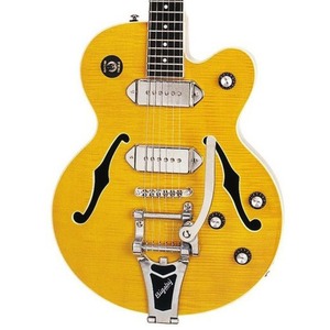 Гитара полуакустическая Epiphone WILDKAT ANTIQUE NATURAL W/BIGSBY VIBROTONE TREMOLO