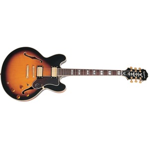 Гитара полуакустическая Epiphone SHERATON II VINTAGE SUNBURST GOLD