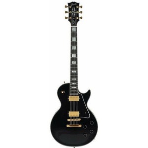 Электрогитара Gibson Custom Les Paul Custom Ebony Gold