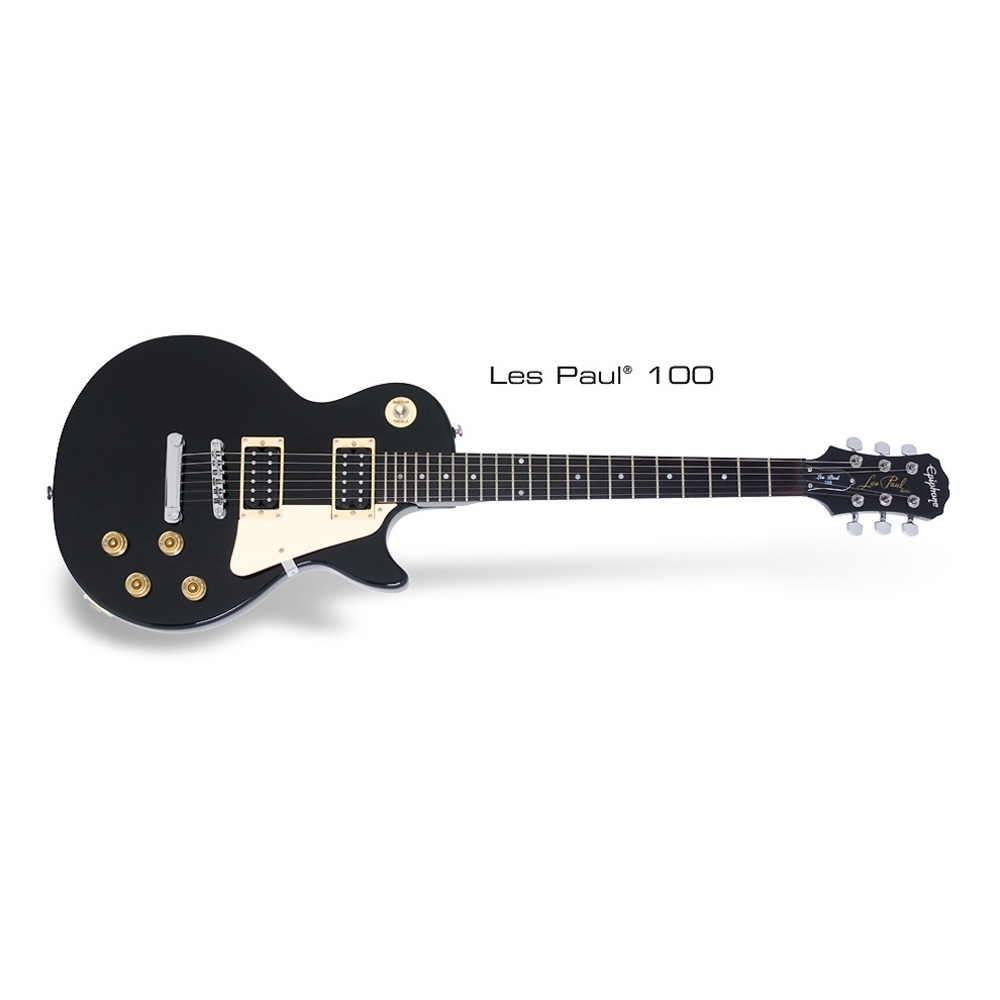 Электрогитара Les Paul Epiphone LP-100 EBONY CH