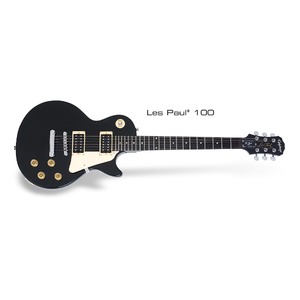 Электрогитара Les Paul Epiphone LP-100 EBONY CH