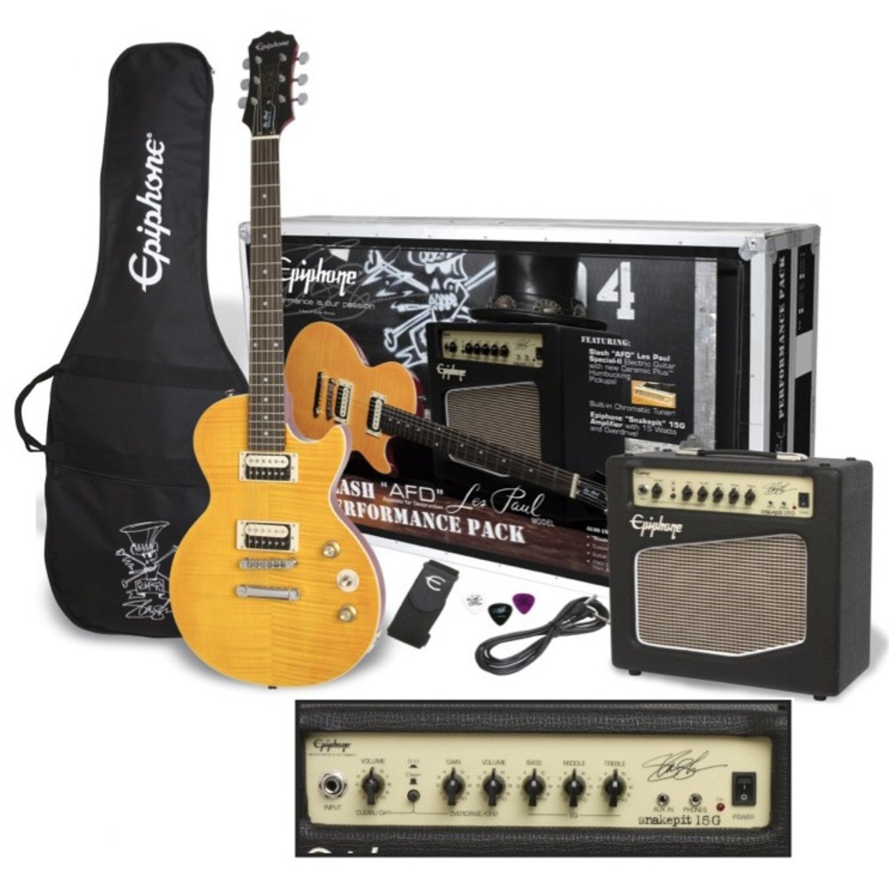 Гитарный комплект Epiphone SLASH AFD LES PAUL PERFORMANCE PACK