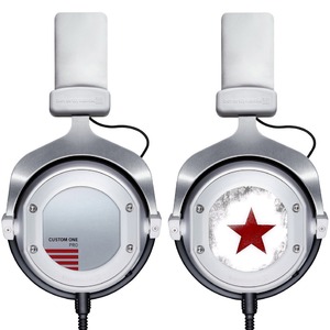 Декоративная накладка для наушников Beyerdynamic Custom One Covers Red Star