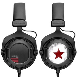 Декоративная накладка для наушников Beyerdynamic Custom One Covers Red Star