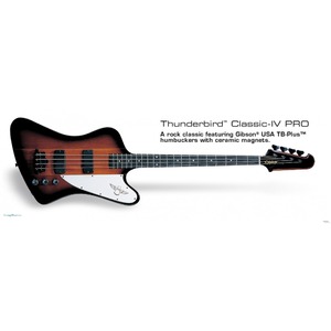 Бас-гитара Epiphone THUNDERBIRD CLASSIC-IV USA PICKUPS VINTAGE SUNBURST