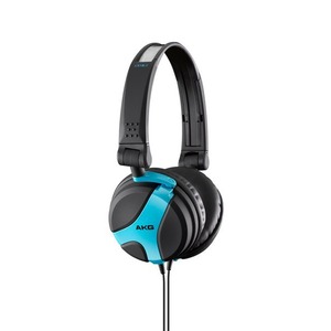 Наушники мониторные классические AKG K518 Neon Blue