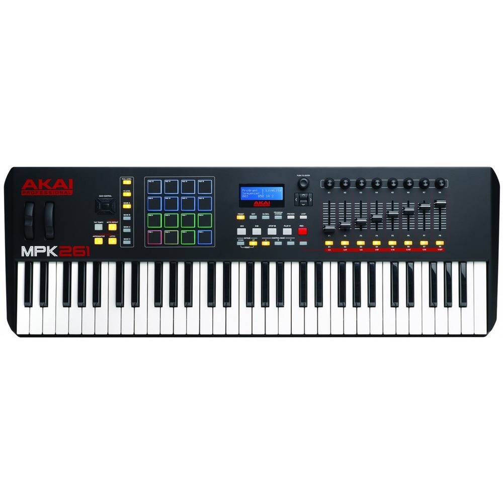 Миди клавиатура Akai Pro MPK261 USB