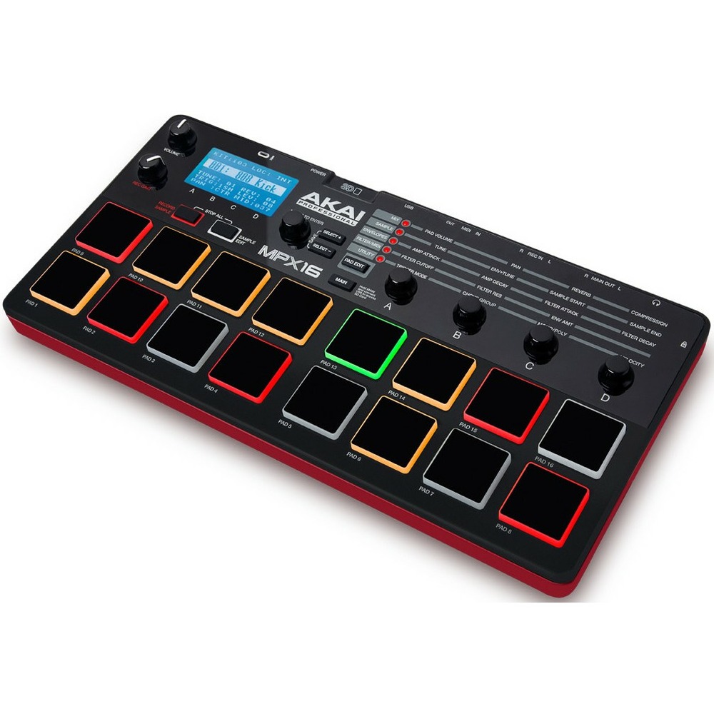 Семплер Akai Pro MPX16