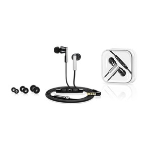 Наушники внутриканальные для iPhone Sennheiser CX 5.00i Black