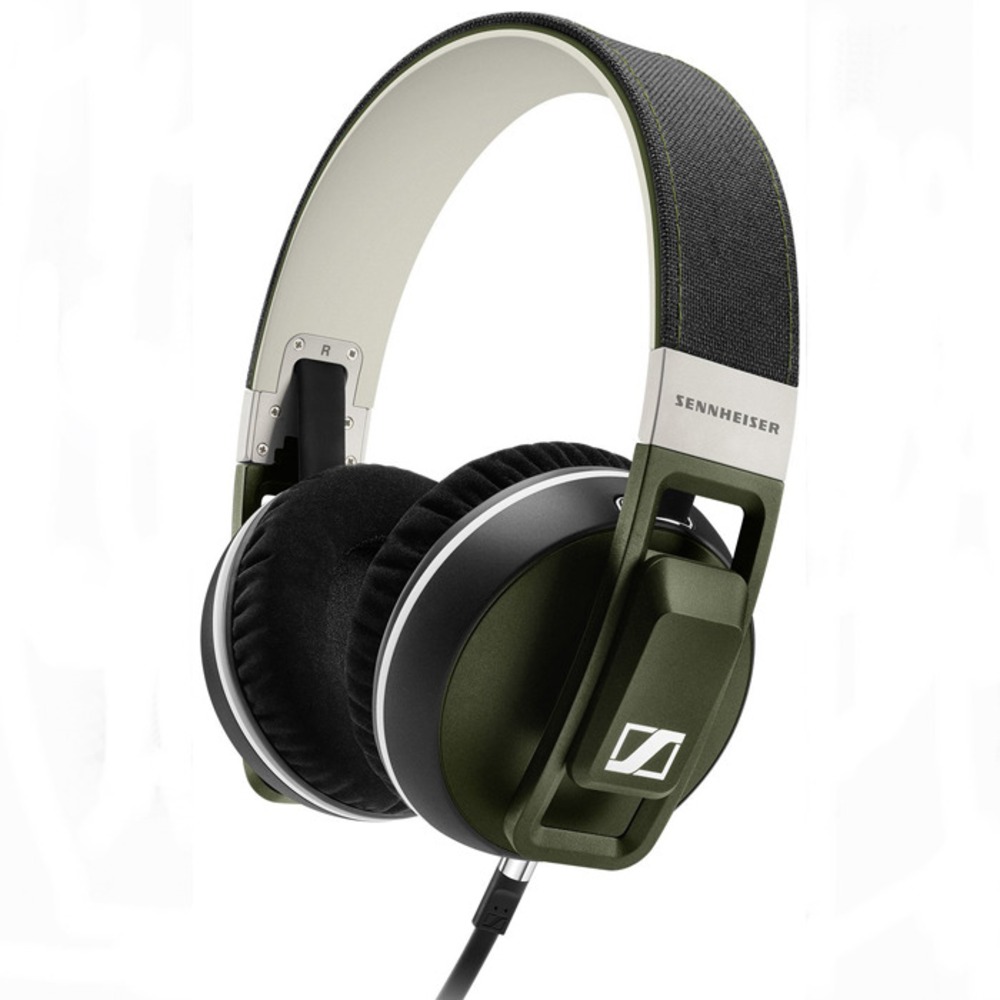 Наушники мониторные для iPhone Sennheiser Urbanite XL Olive