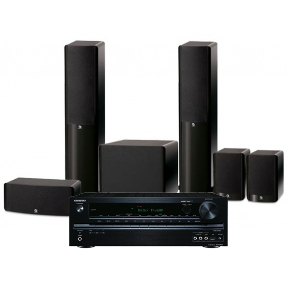 Домашний кинотеатр Boston Acoustics A360 + A225c + A23 + ASW250 + Onkyo TX NR 535
