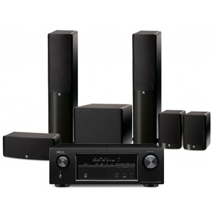Комплект акустических систем Boston Acoustics A360 + A225c + A23 + ASW250 + Denon AVR 1100