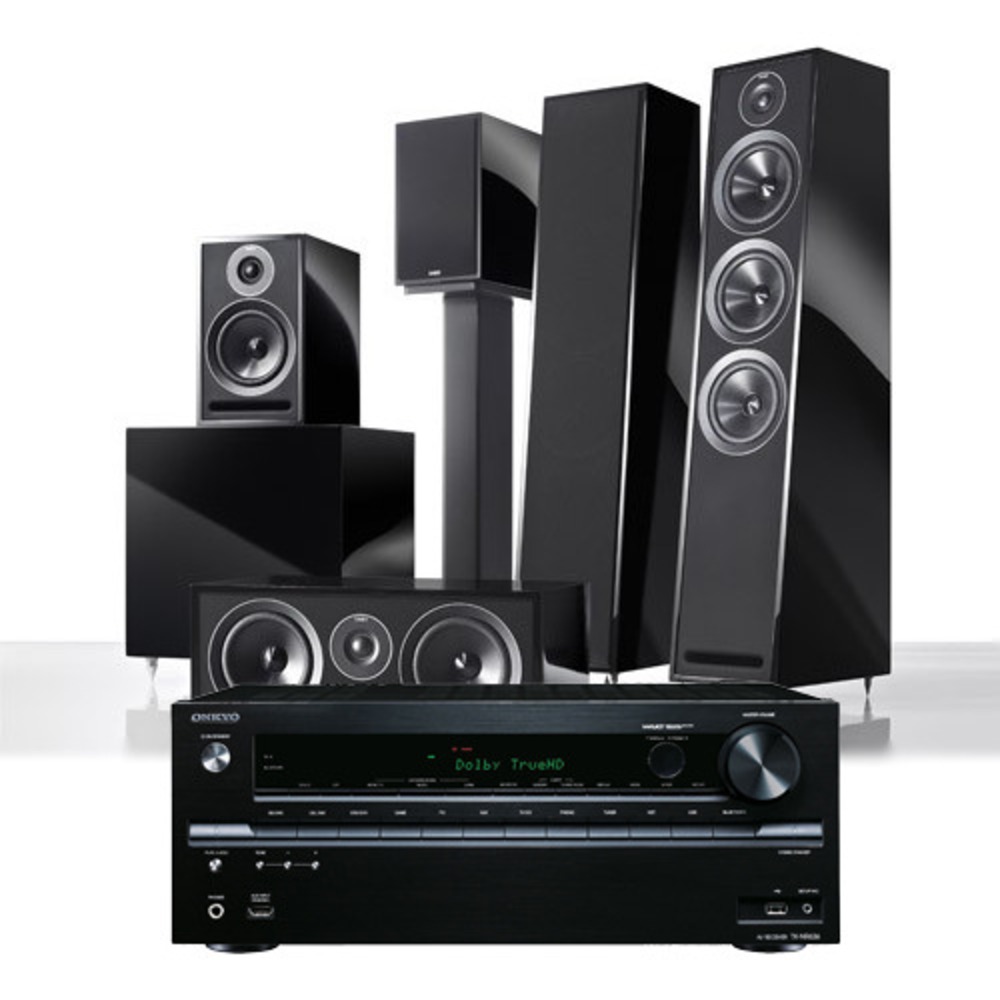 Комплект акустических систем Acoustic Energy 305 + Acoustic Energy 307 + Acoustic Energy 301 + Acoustic Energy 308 + Onkyo TX NR636