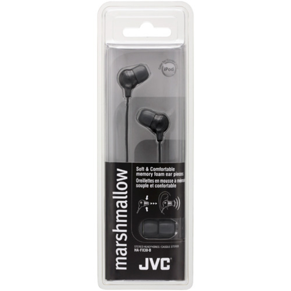 Наушники внутриканальные классические JVC HA-FX30-B