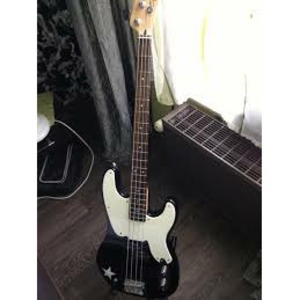 Бас-гитара Fender SQUIER MIKE DRINT PRECISION BASS BLACK