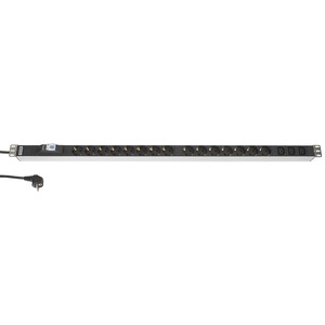 Распределитель питания Hyperline SHT-15SH-3IEC-B-2.5EU