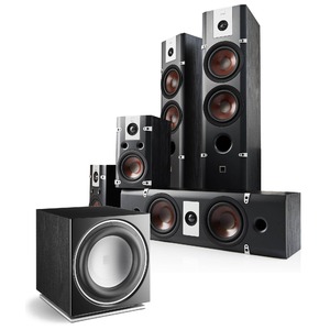 Комплект акустических систем Dali Lektor 6 + Lektor LCR + Lektor 1 + Dali Zensor Sub E-12 F Black