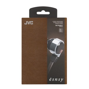 Наушники внутриканальные классические JVC HA-FX45S-T