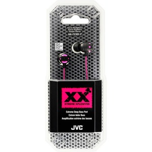 Наушники внутриканальные классические JVC HA-FX101-P