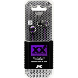 Наушники внутриканальные классические JVC HA-FX101-V