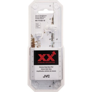 Наушники внутриканальные классические JVC HA-FX101-W