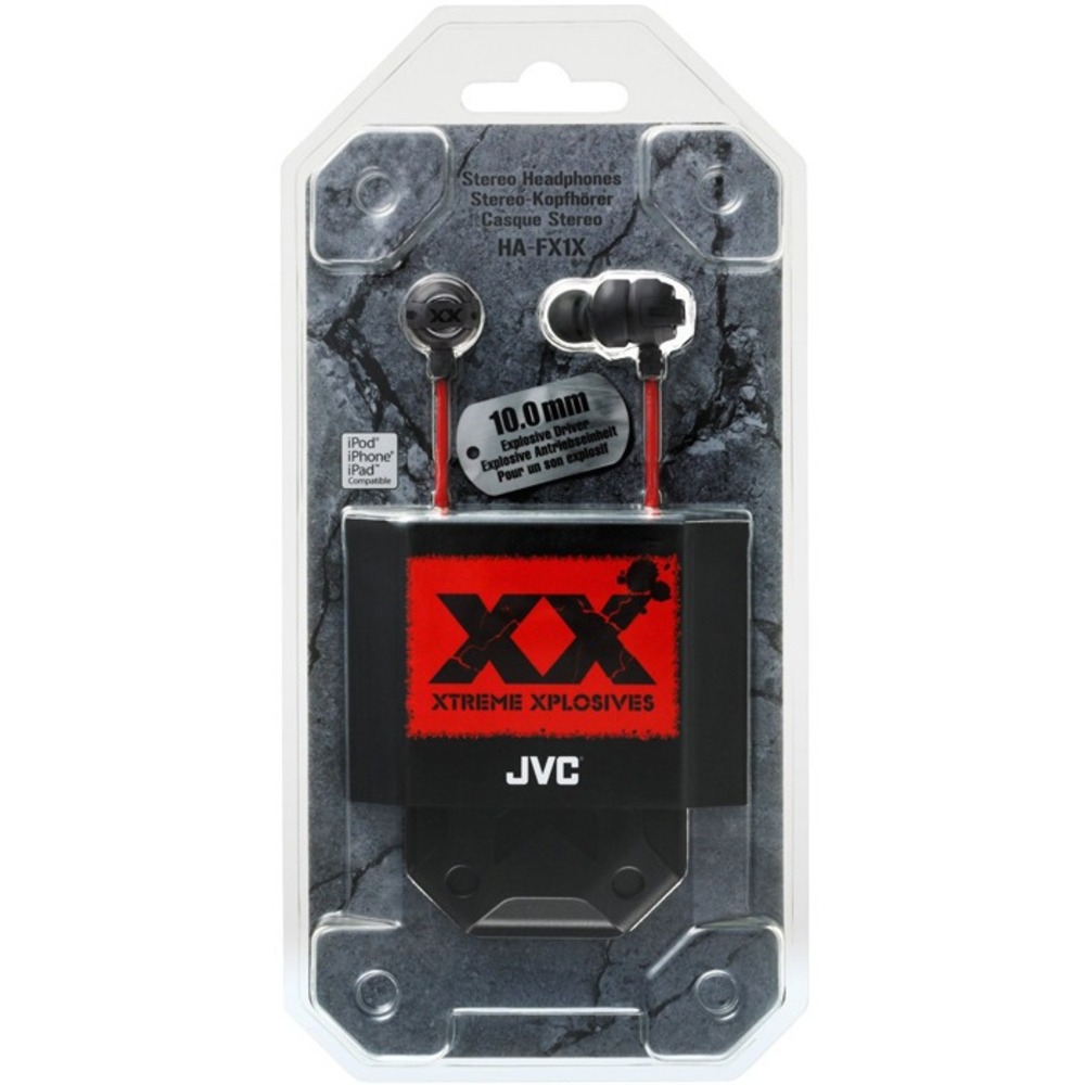 Наушники внутриканальные классические JVC HA-FX1X