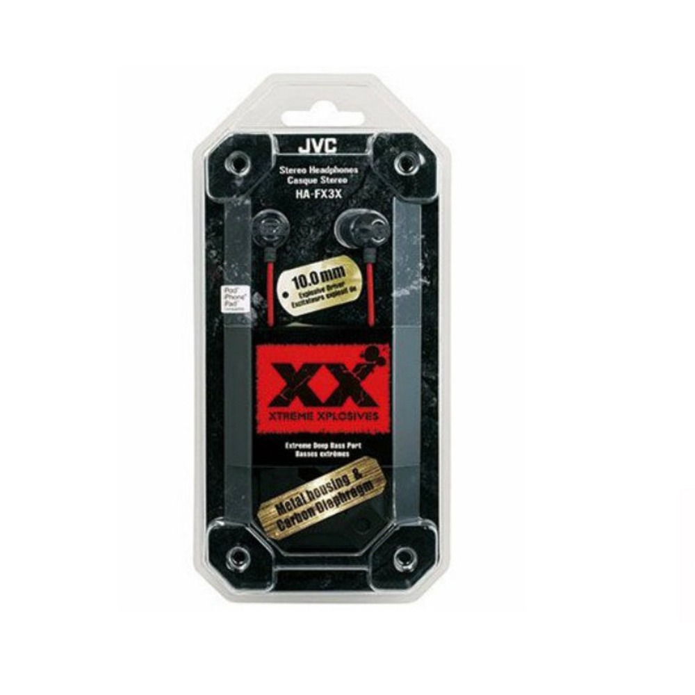 Наушники внутриканальные классические JVC HA-FX3X
