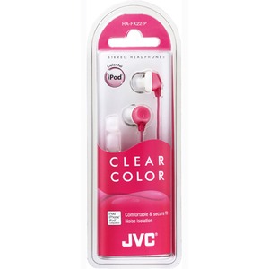 Наушники внутриканальные классические JVC HA-FX22-P
