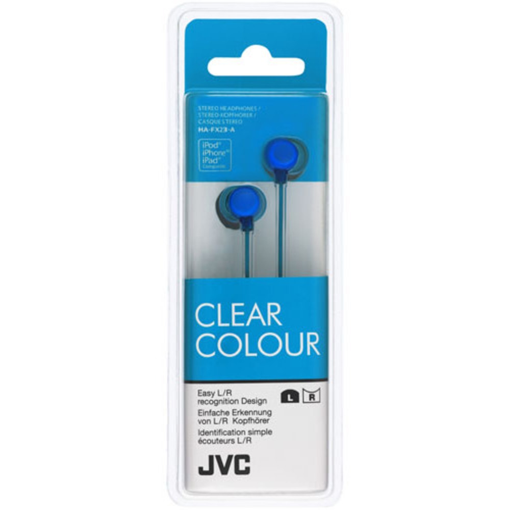 Наушники внутриканальные классические JVC HA-FX23-A