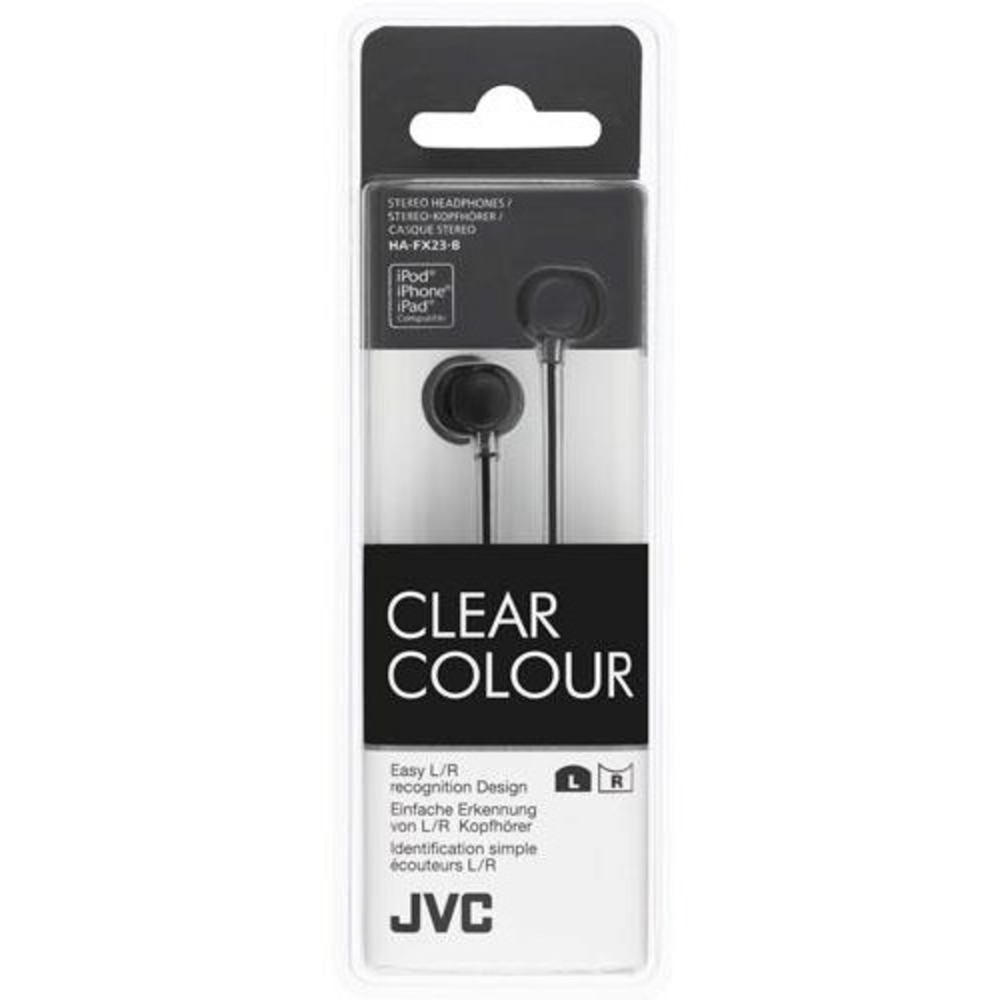 Наушники внутриканальные классические JVC HA-FX23-B