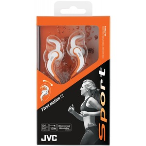 Наушники внутриканальные для спорта JVC HA-ETX30-W