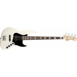 Бас-гитара Fender AMERICAN DELUXE JAZZ BASS RW Olympic White