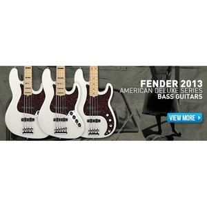 Бас-гитара Fender AMERICAN DELUXE JAZZ BASS RW Olympic White