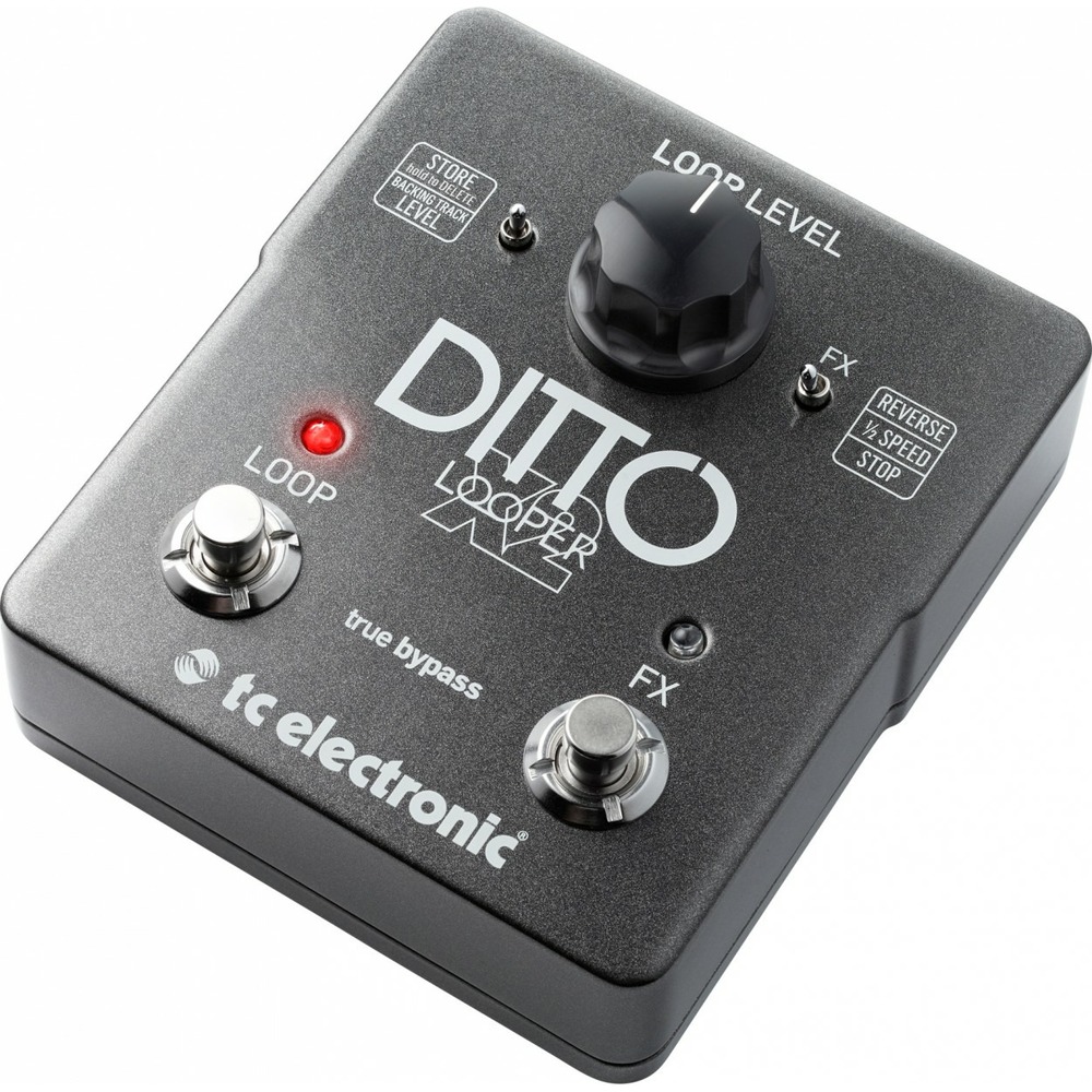 Гитарная педаль эффектов/ примочка Tc Electronic Ditto X2 Looper