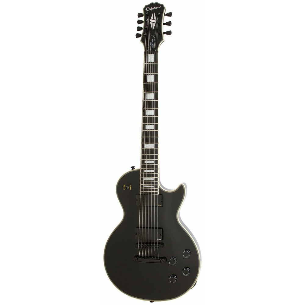 Электрогитара Les Paul Epiphone LTD Matt Heafy Signature Les Paul Custom-7 Ebony